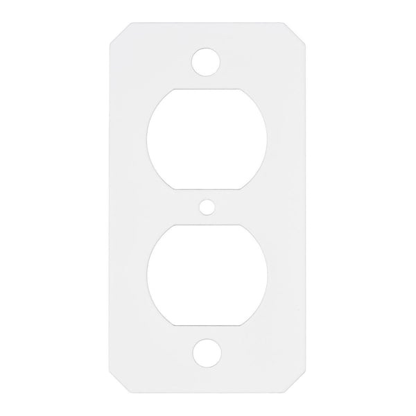 Hubbell Wiring Device-Kellems Center Sub-Plate, 1 Gang, Steel, Duplex Receptacle Cover Type S1R10CSPI - main
